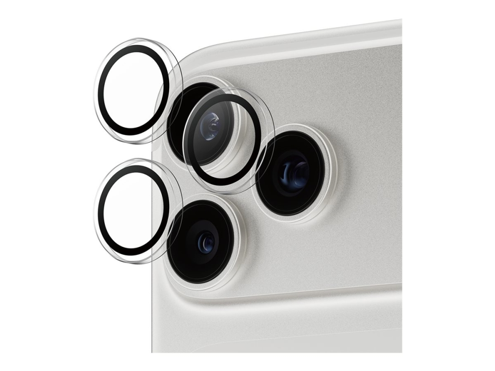 PanzerGlass Hoops® Transparent Camera Lens Protector iPhone 17 Pro | iPhone 17 Pro Max | iPhone 16 Pro | 16 Pro Max