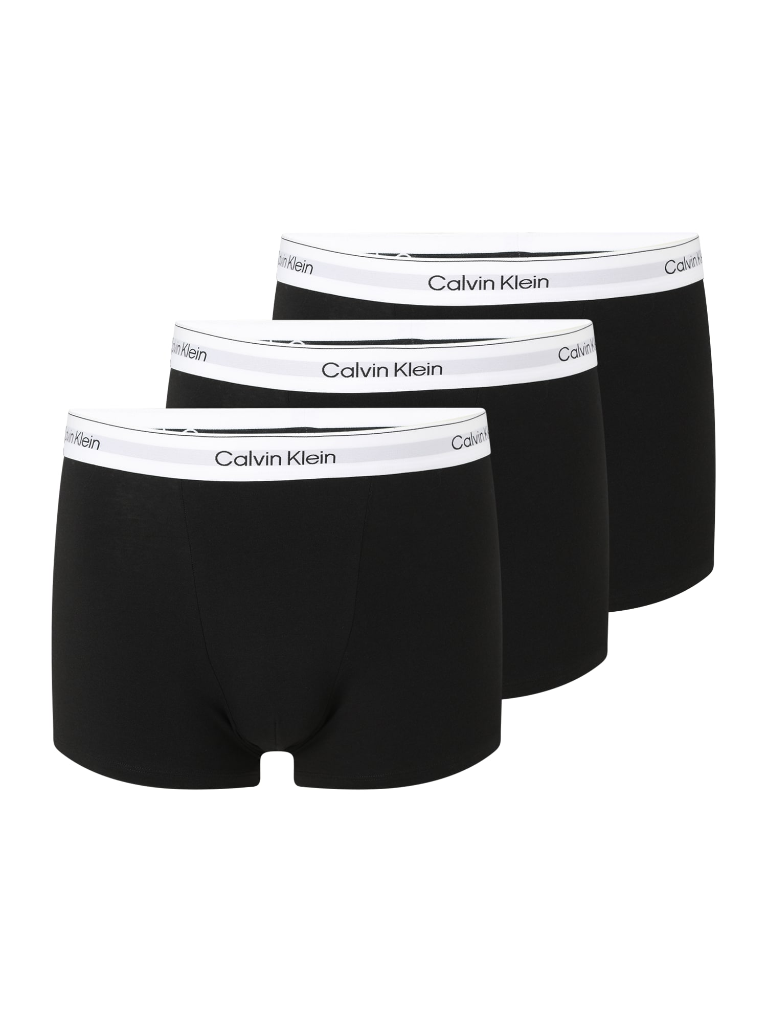 Calvin Klein Underwear Bokserishortsit musta / valkoinen