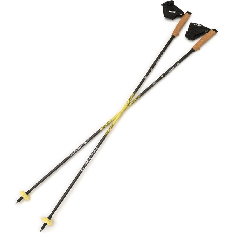 Silva Running poles carbon z fixed - 125 cm
