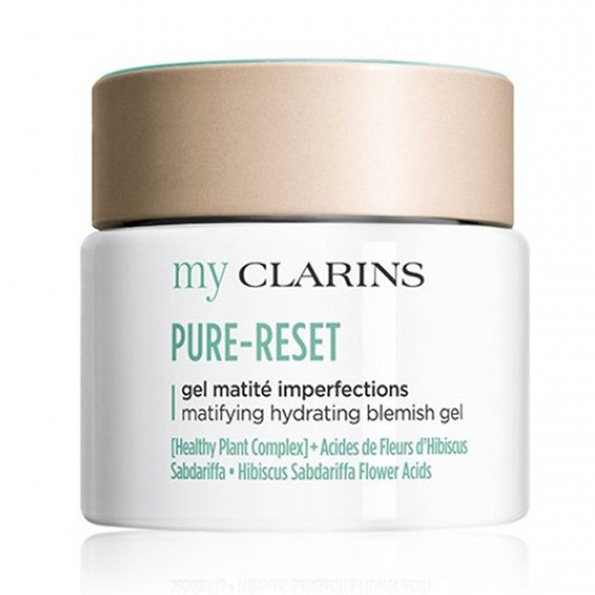 Clarins Minun Clarins Pure Reset mattainen ja kosteuttava kasvogeeli - 50 ml