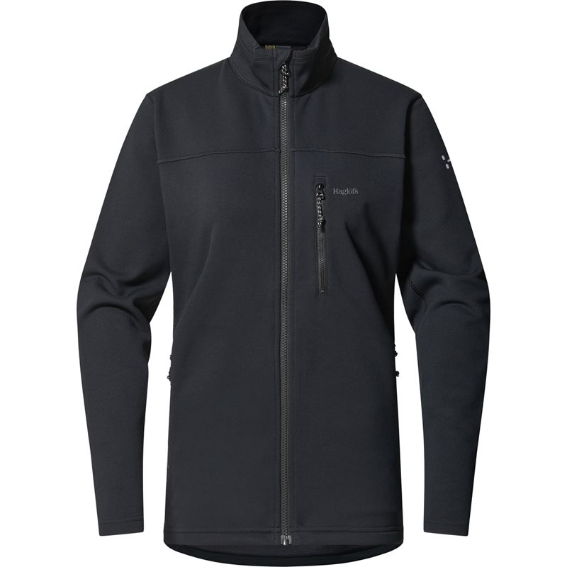 Haglöfs Rosson Mid Jacket Women True Black - XS