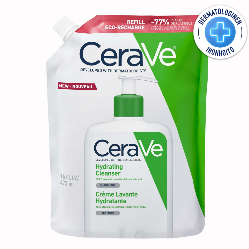 CeraVe Hydrating Cleanser täyttöpakkaus 473 ml