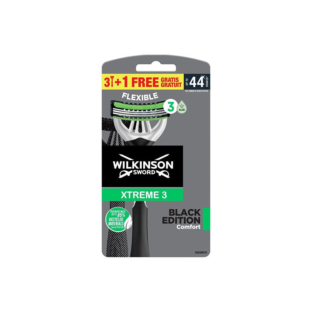Wilkinson sword Xtreme 3 Black Edition Comfort (4 kpl)