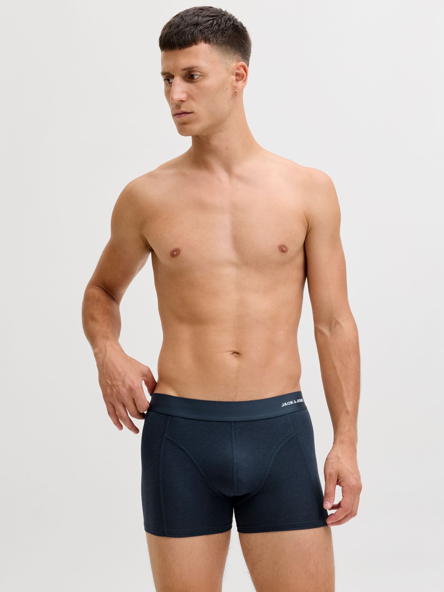 JACK & JONES Bokserishortsit tummansininen / tummanvihreä / musta
