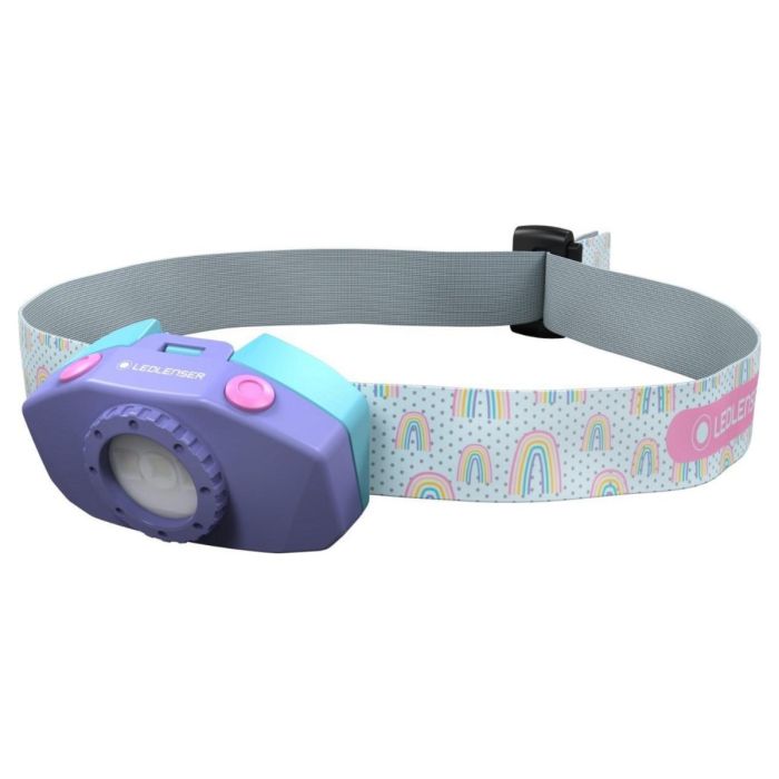 Ledlenser Kidled2 Lapsivalo - Lila, täydellinen seikkailuihin ja ulkoleikkeihin