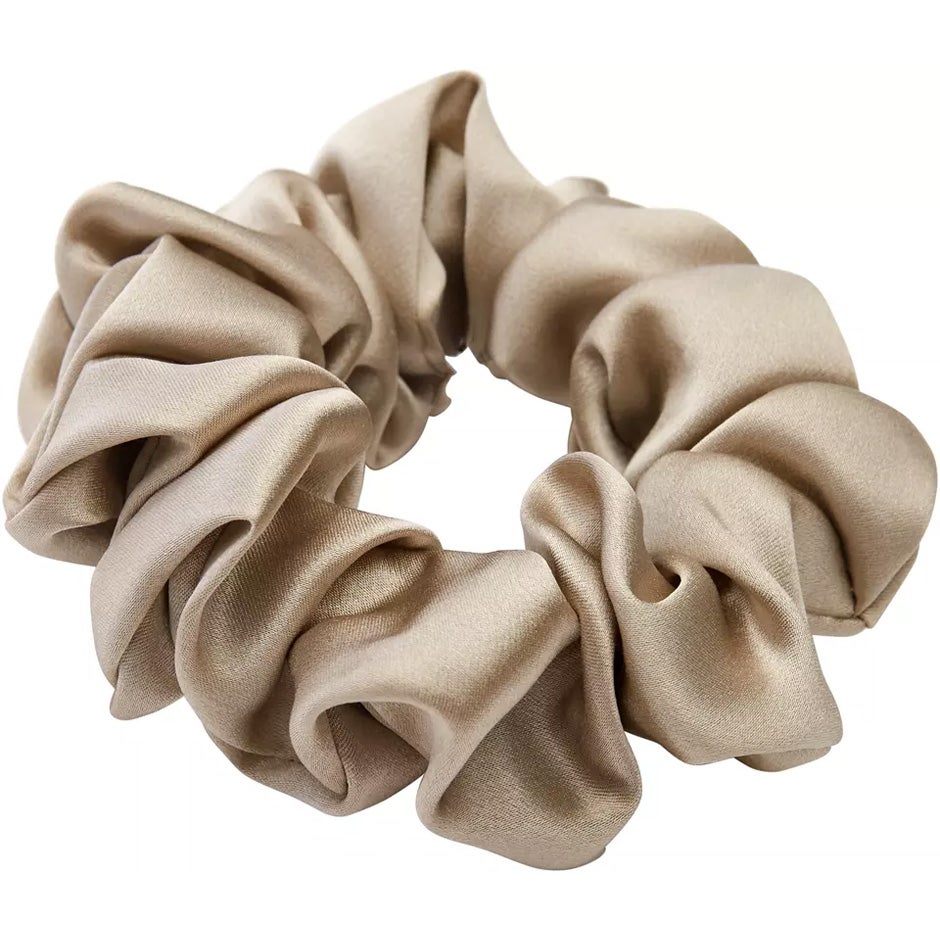Lenoites Mulberry Silk Scrunchie Antique Gold - 1 pcs