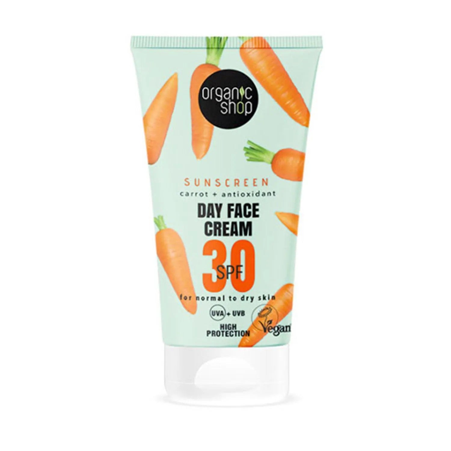 Organic Shop Porkkana Päiväkasvovoide Spf30 50ml