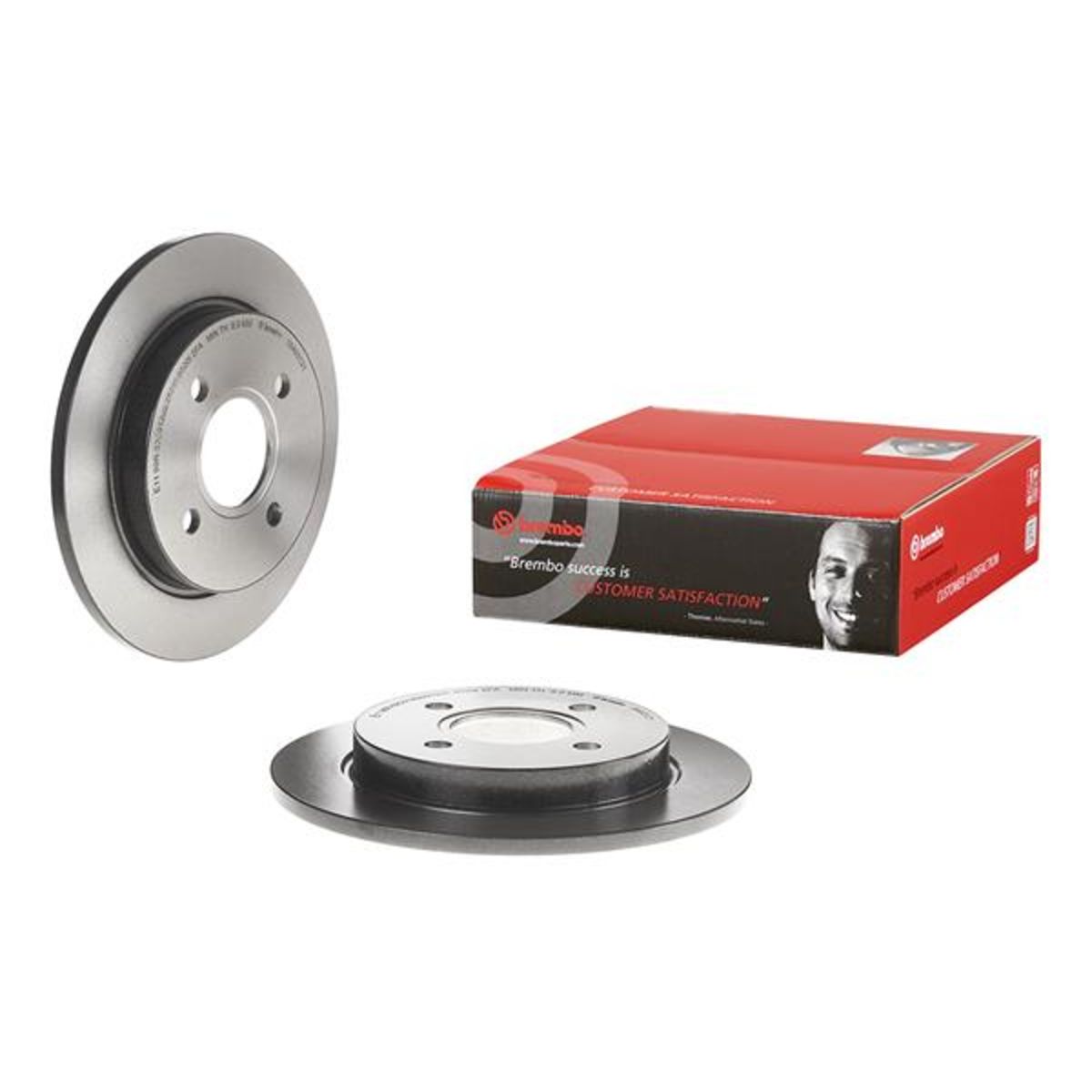Jarrulevy BREMBO 08.4931.21
