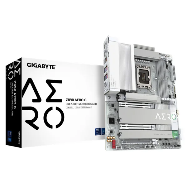 Gigabyte Z890 AERO G WiFi 7 LGA1851 ATX -emolevy