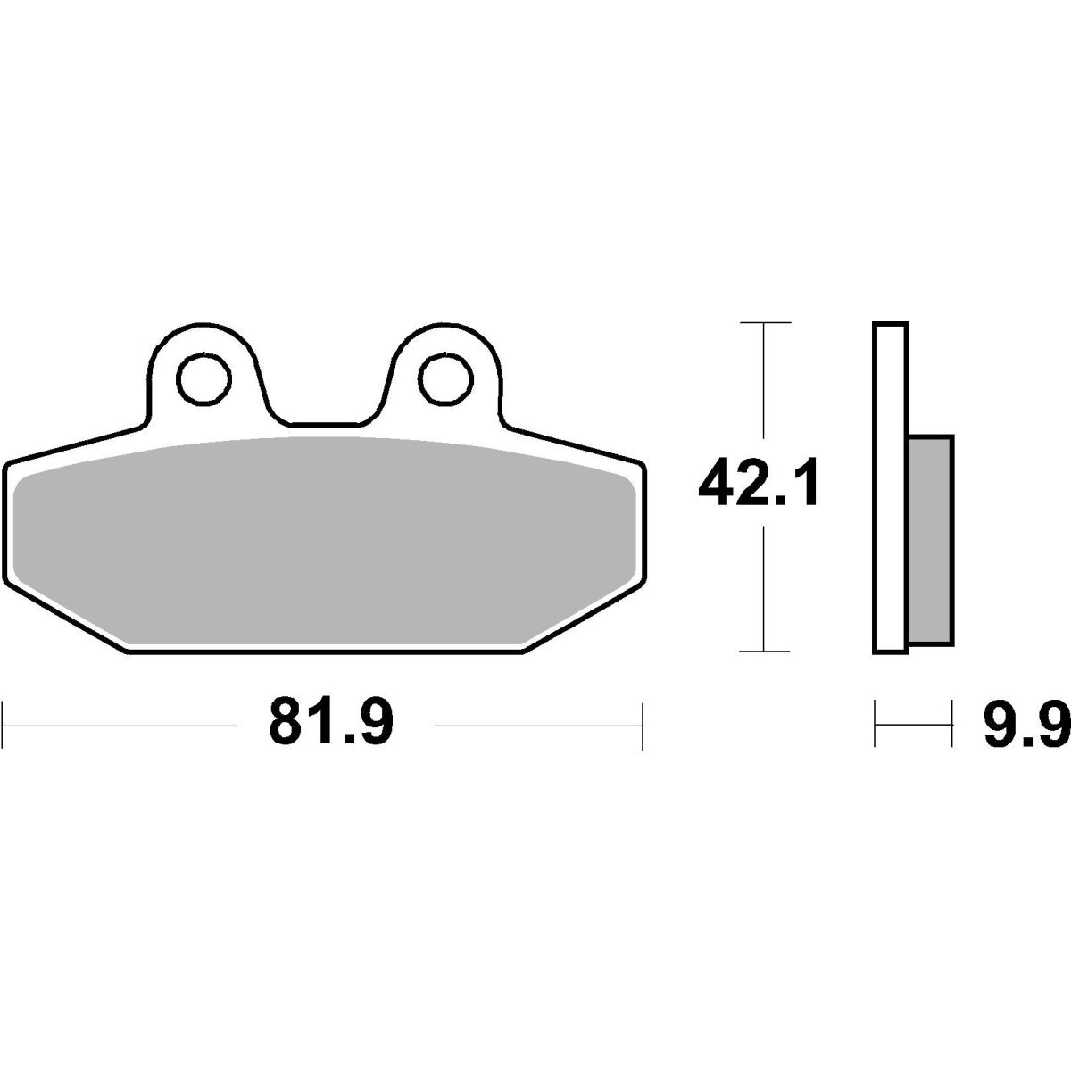 Jarrupalat, levyjarru BREMBO 07HD23CC