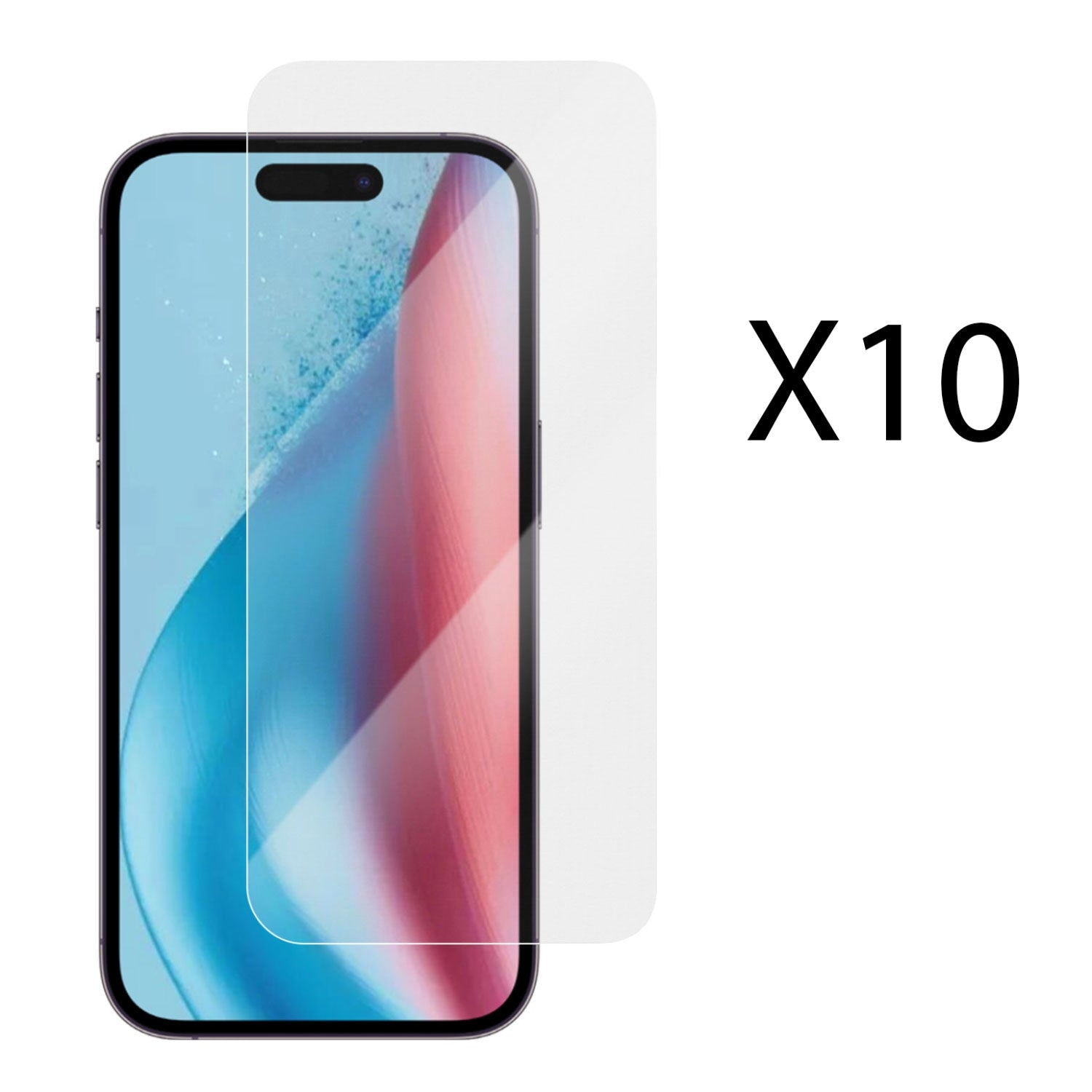 Champion Skärmskydd iPhone 16 / 15 / 15 Pro 10-pack