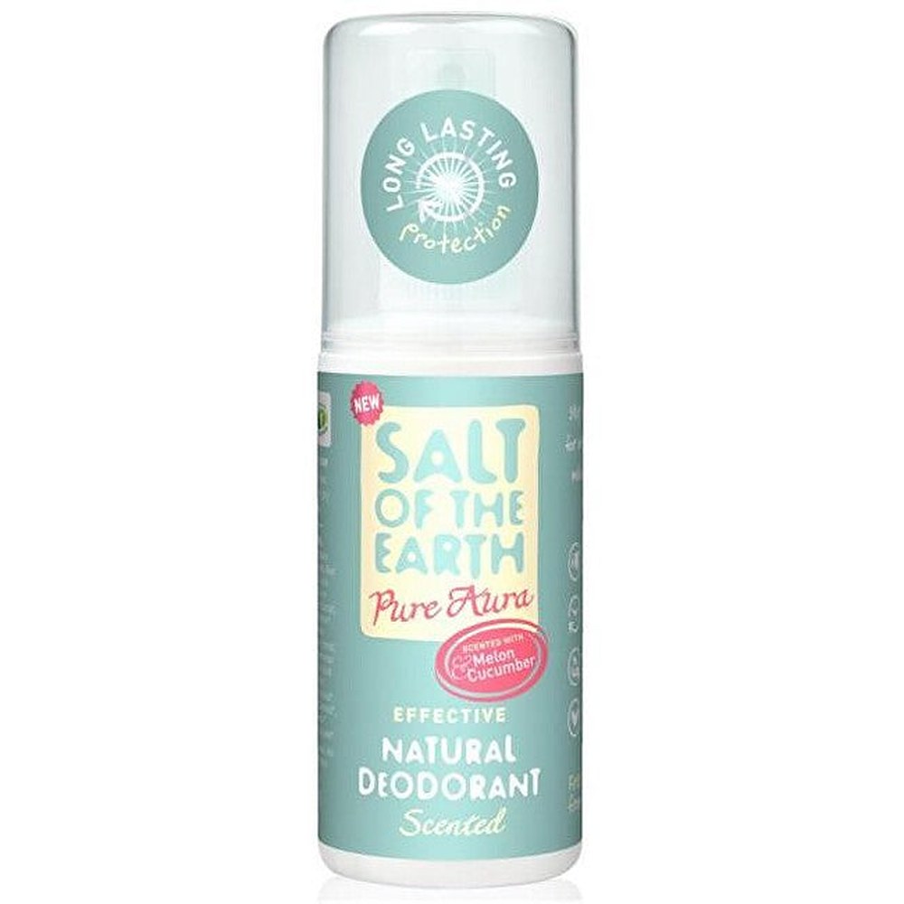 Salt of the earth 100 % luonnollinen deodorantti Meloni ja kurkku Pure Aura (luonnollinen deodorantti) 100 ml