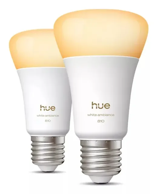 Älykäs LED-lamppu E27 810lm 2 kpl, lämpimästä kylmään valkoiseen