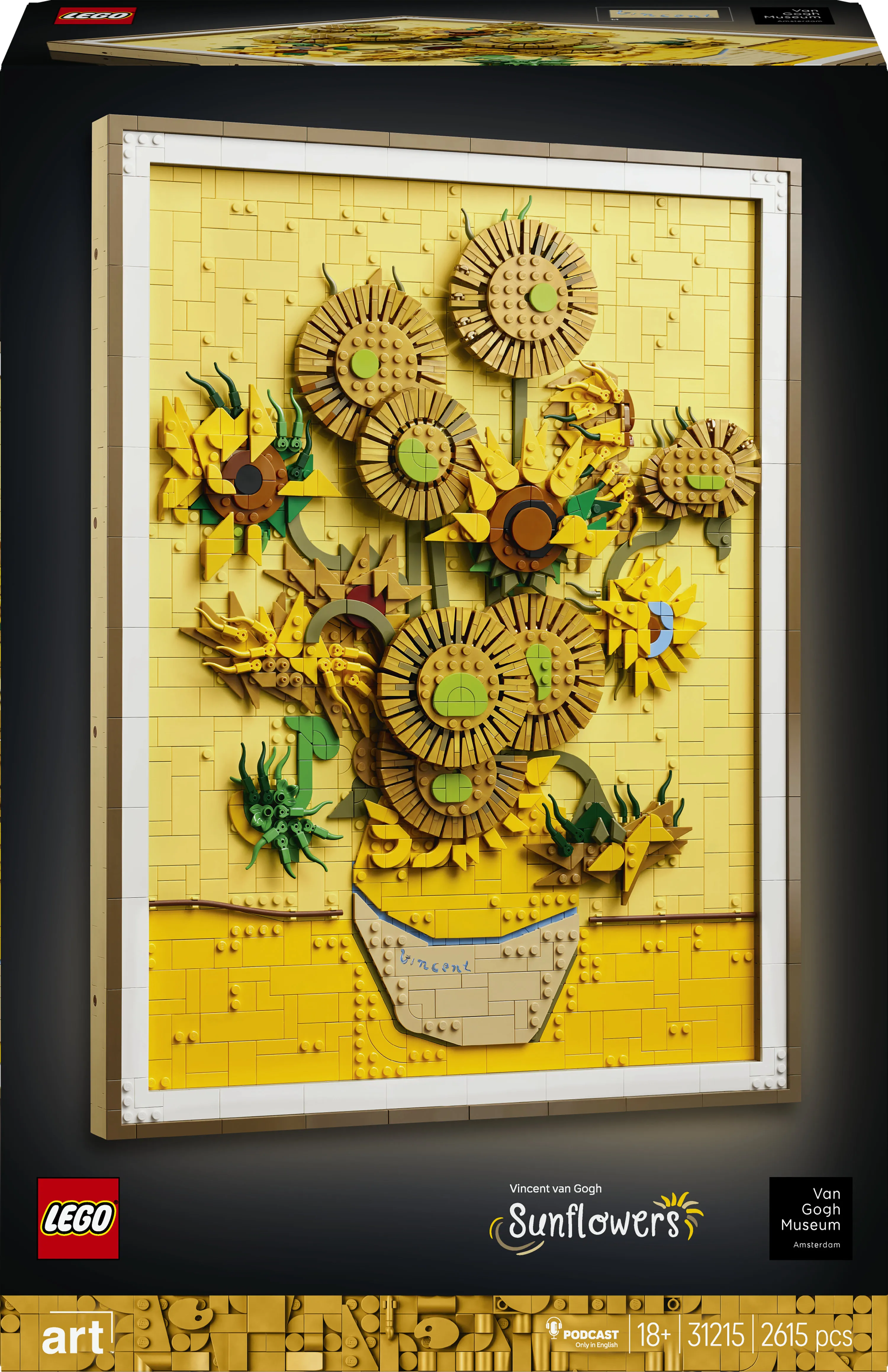 LEGO Art 31215 Vincent van Gogh - Auringonkukkia