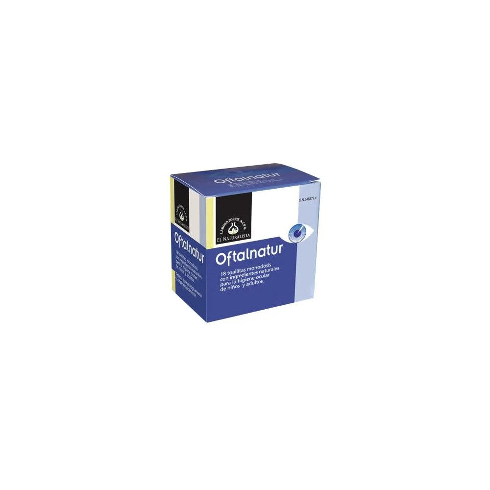 El Natural Oftalnatur Eye Wipes 15 pyyhettä