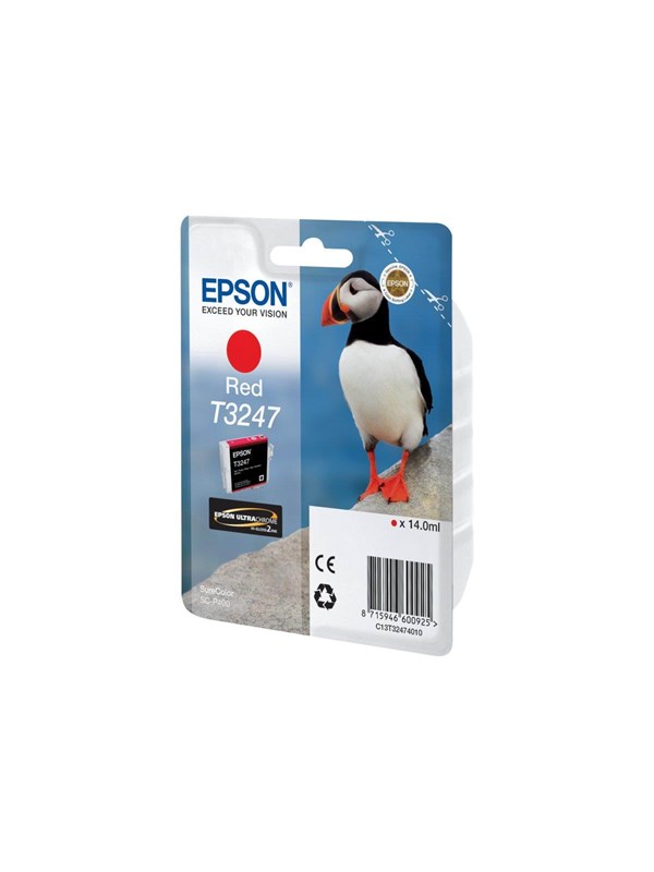 Epson Epson T3247 Mustepatruuna Punainen T3247 Vastaa: N/A