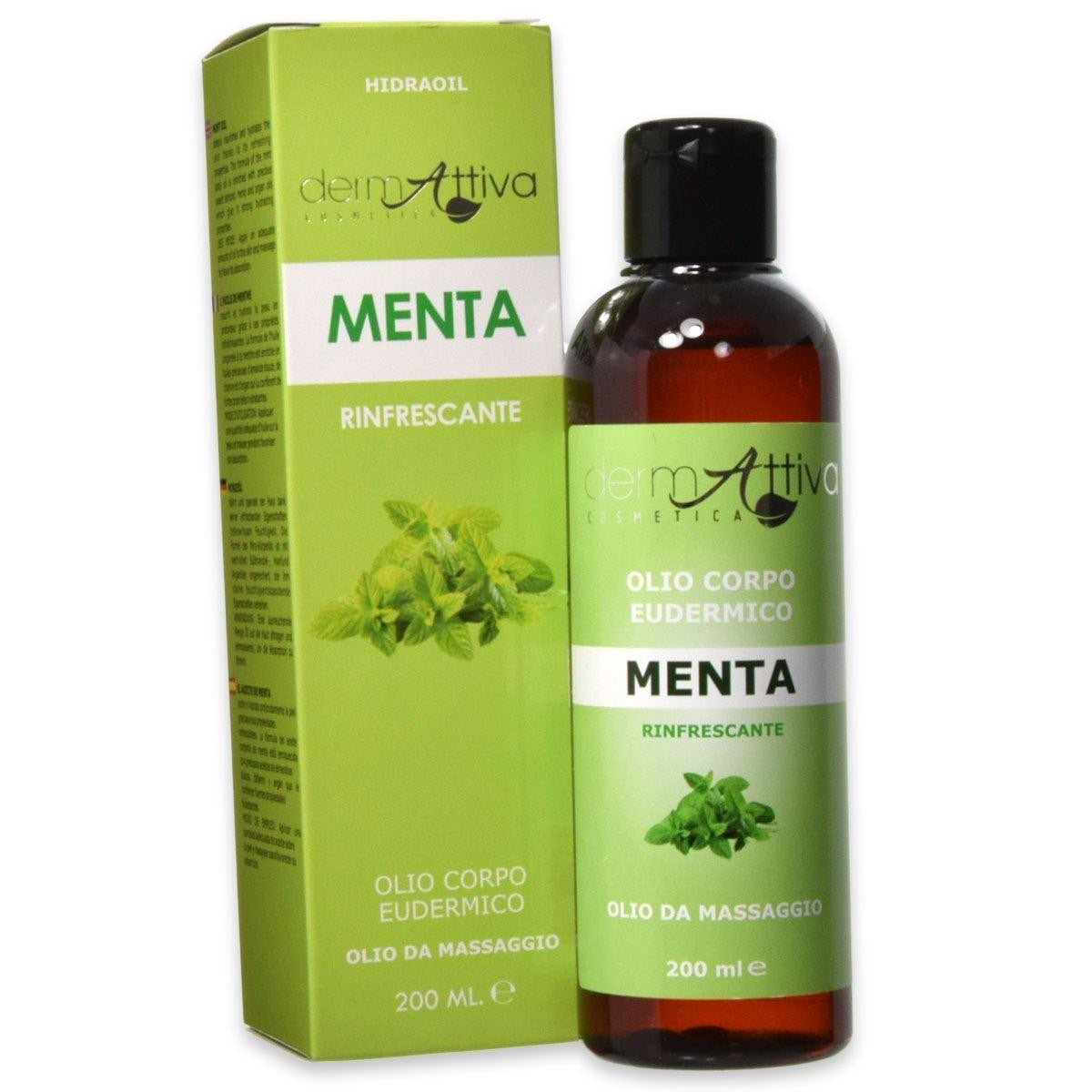 Dermattiva Vartalo Hierontaöljy Raikastava Minttu 200 ml