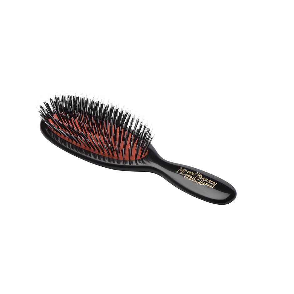 Mason Pearson Pocket Bristle & Nylon, Dark Ruby 1 pcs