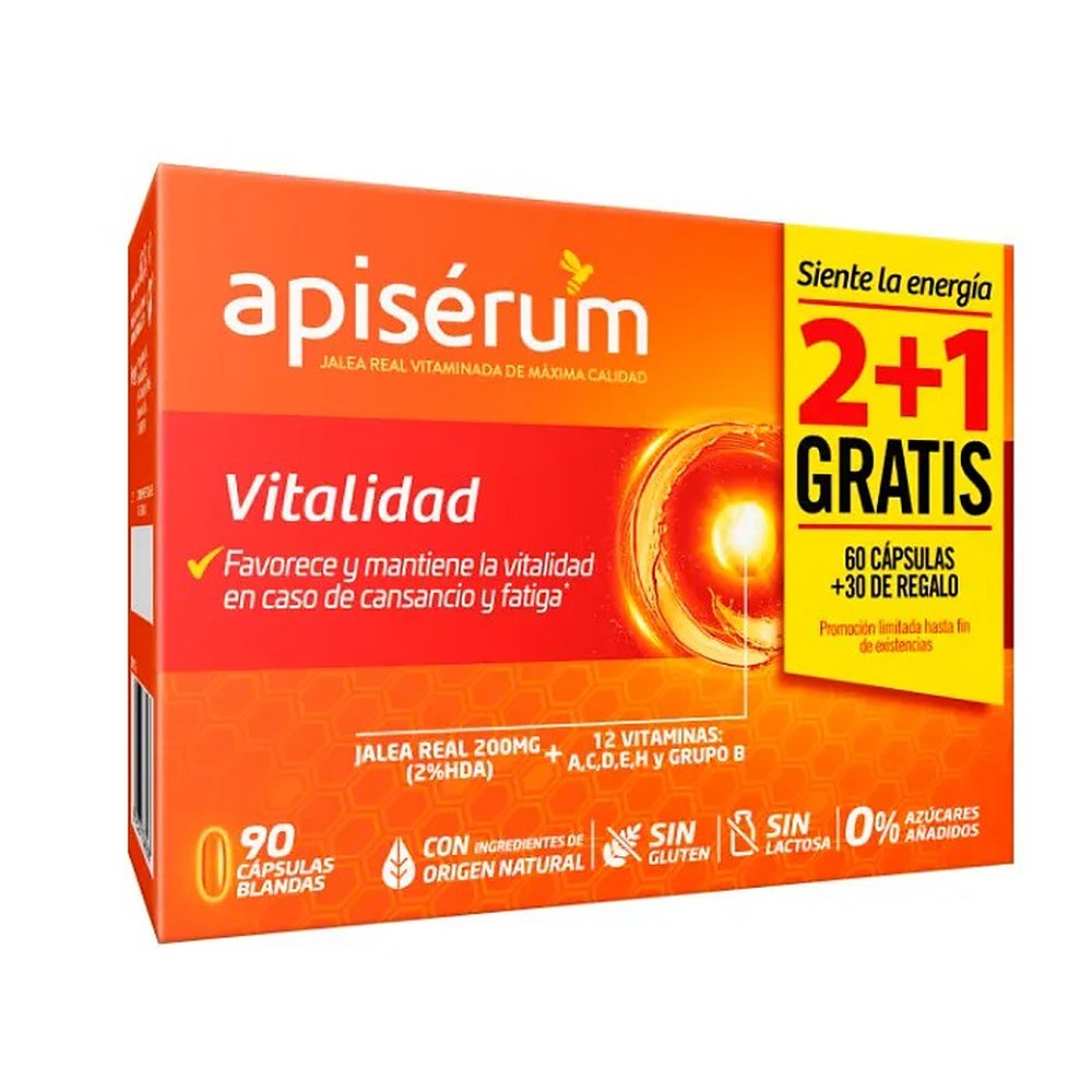 Apiserum Vitaminate 3 x 30 kapselia