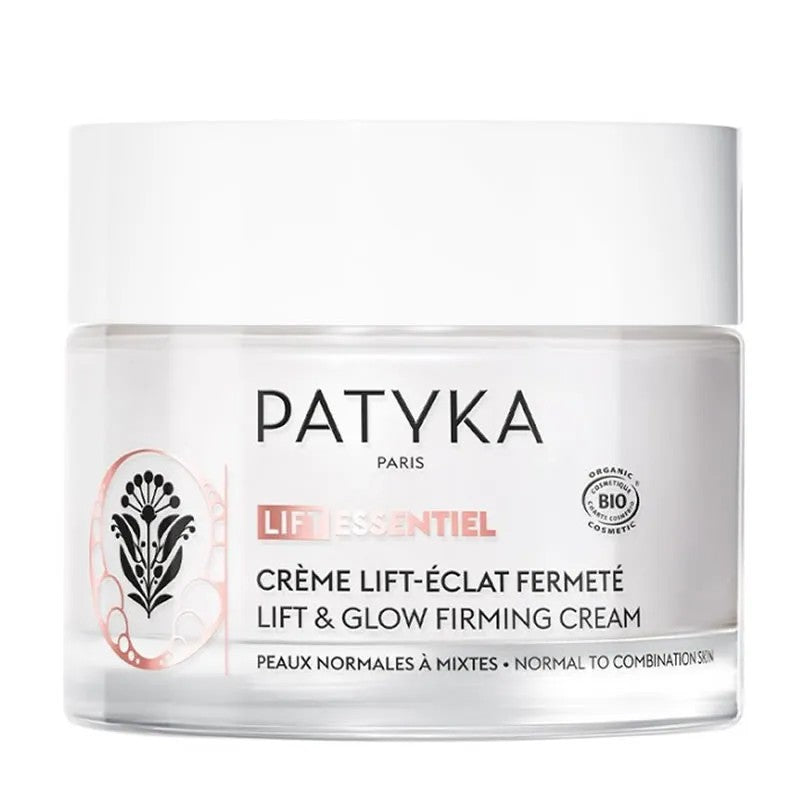 Patyka Lift Essential Lift Cream kirkkautta vahvistava luonnonmukaista ihoa normaalista sekaihoon 50 ml