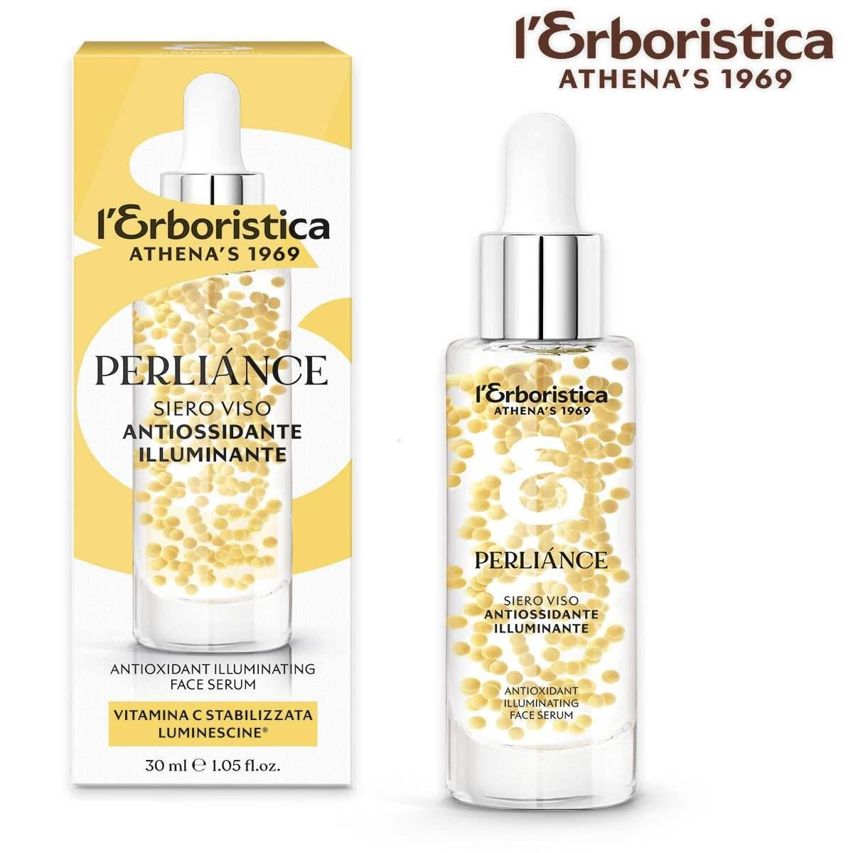 L'erbastica perliance kasvoseerumi c-vitamiinia ja lumineskiinia 30 ml