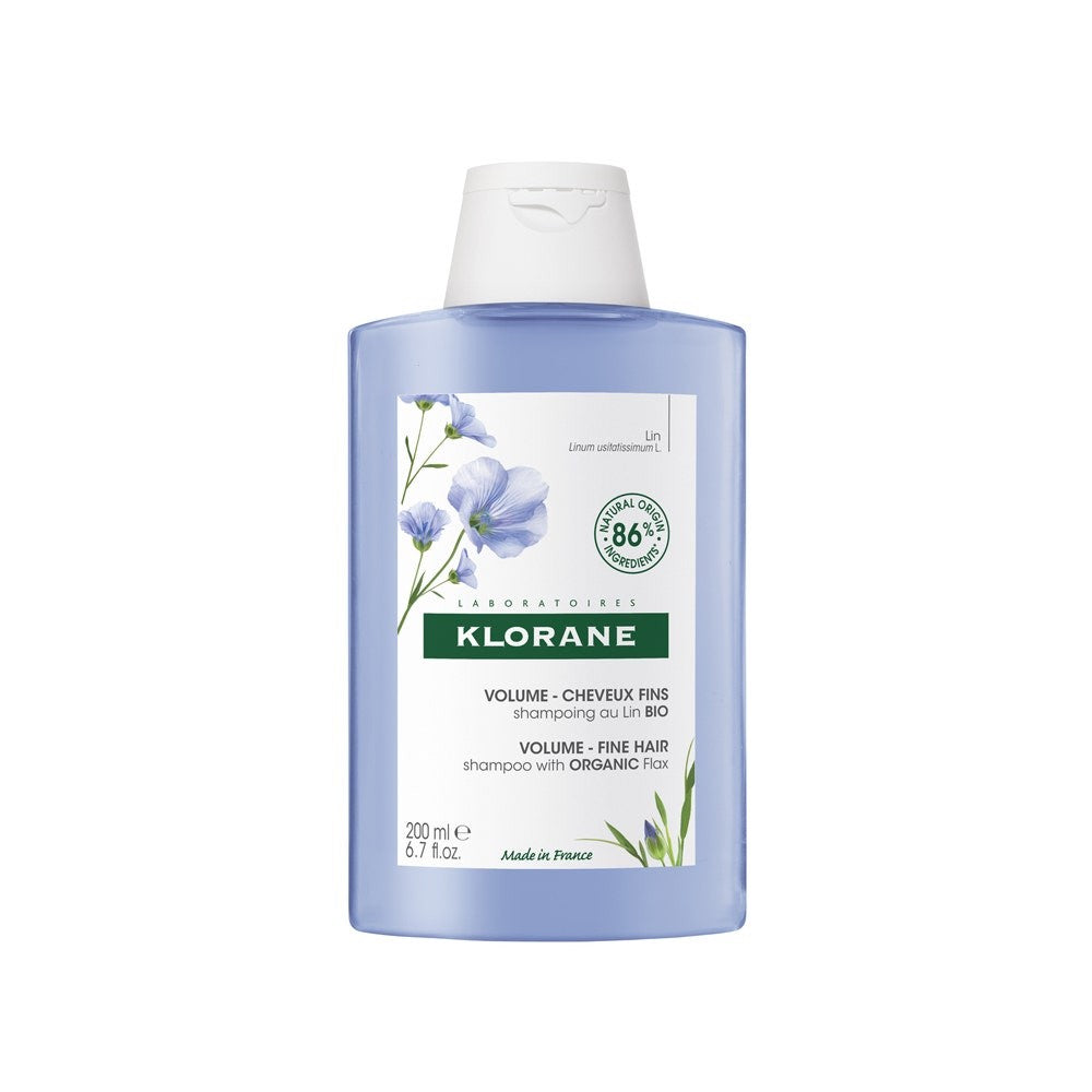 Klorane Shampoo Per Capelli Fini Bio Len 200 ml — Shampoo