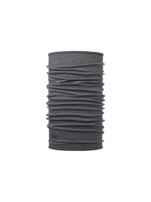 Buff Neckwear Merino Midweight Melange Lightgrey