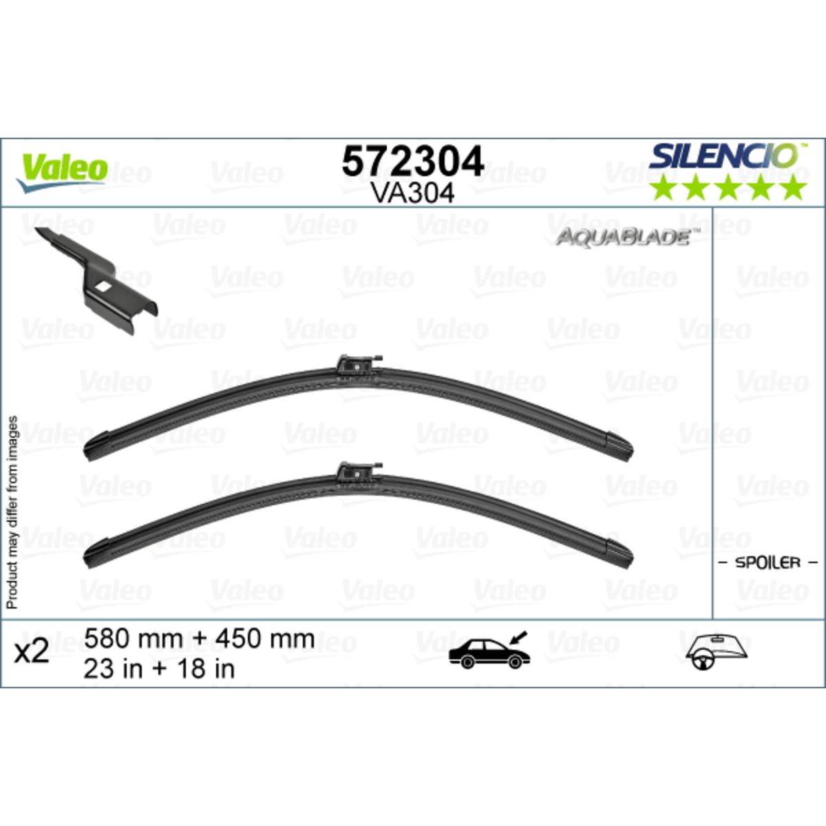 Pyyhkijänsulka VALEO 572304