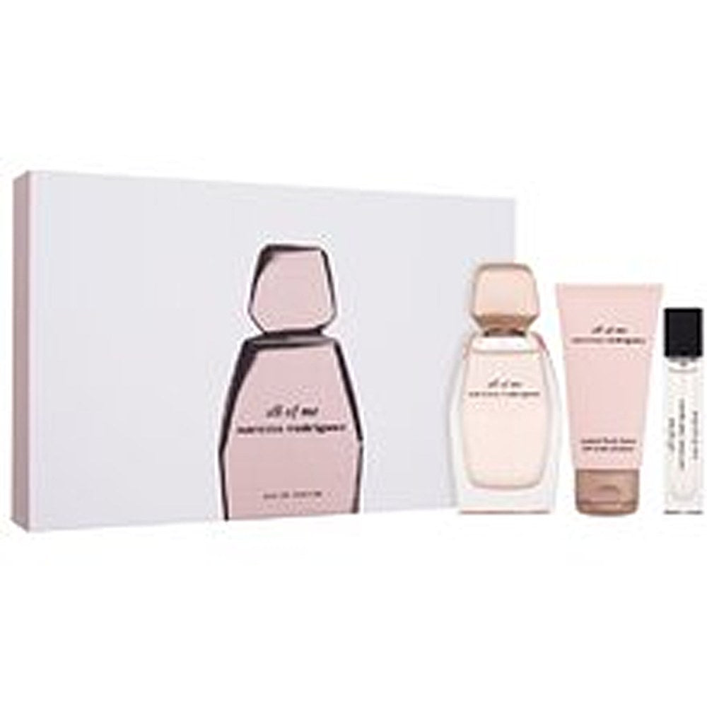 Narciso rodriguez All Of Me Lahjapakkaus eau de parfum 90 ml, miniatyyri eau de parfum 10 ml ja vartalovoide