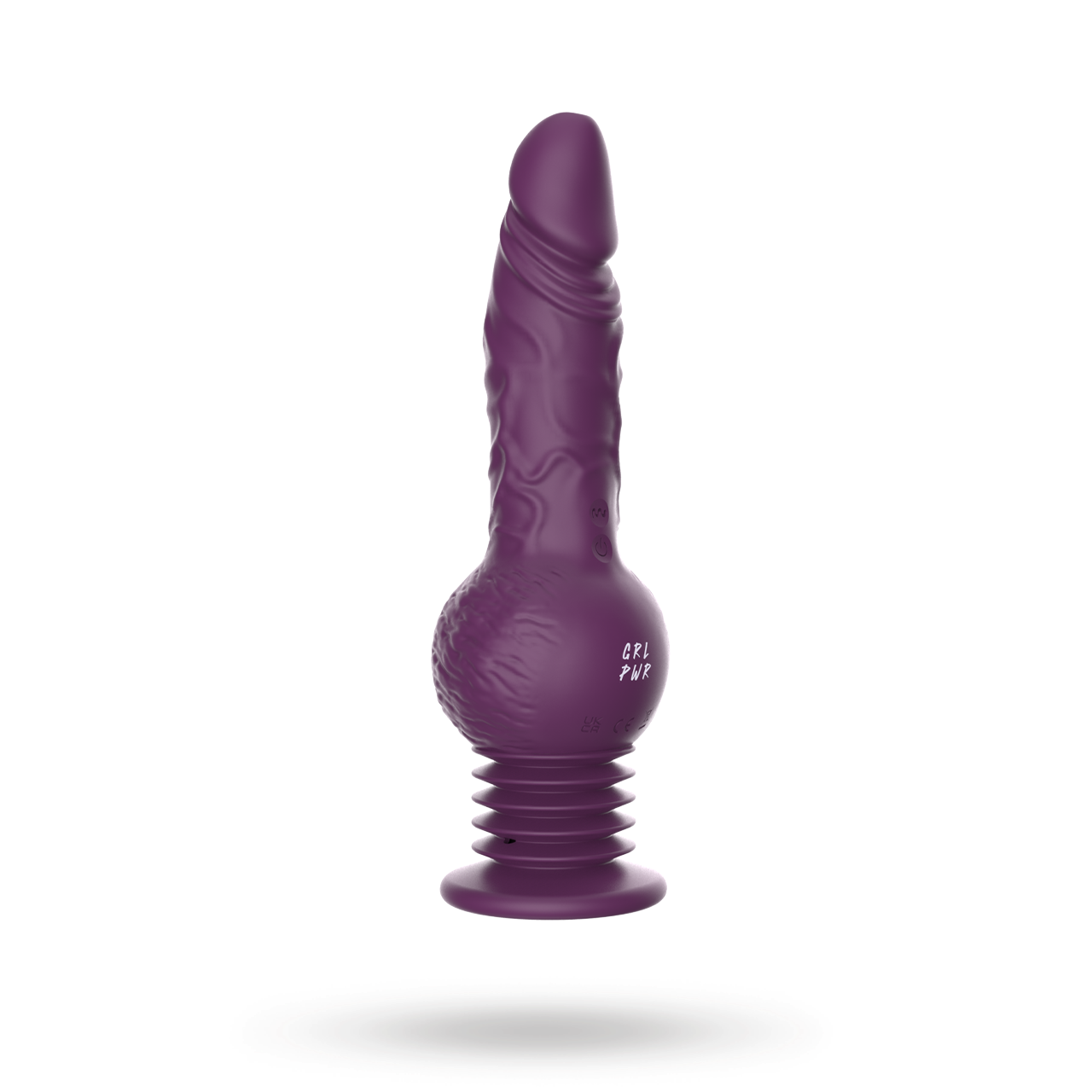 Grlpwr Drillme Thrusting Dildo Vibrator Värisevä dildo