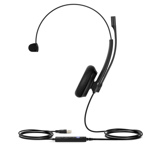 Yealink Uh34 Lite Mono Usb-a Microsoft Teams Musta