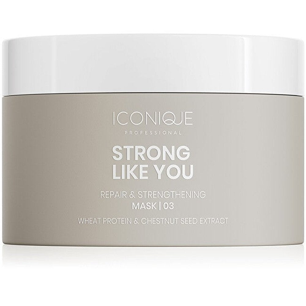 ICONIQUE Professional STRONG LIKE YOU uudistava naamio vaurioituneille hiuksille 200 ml