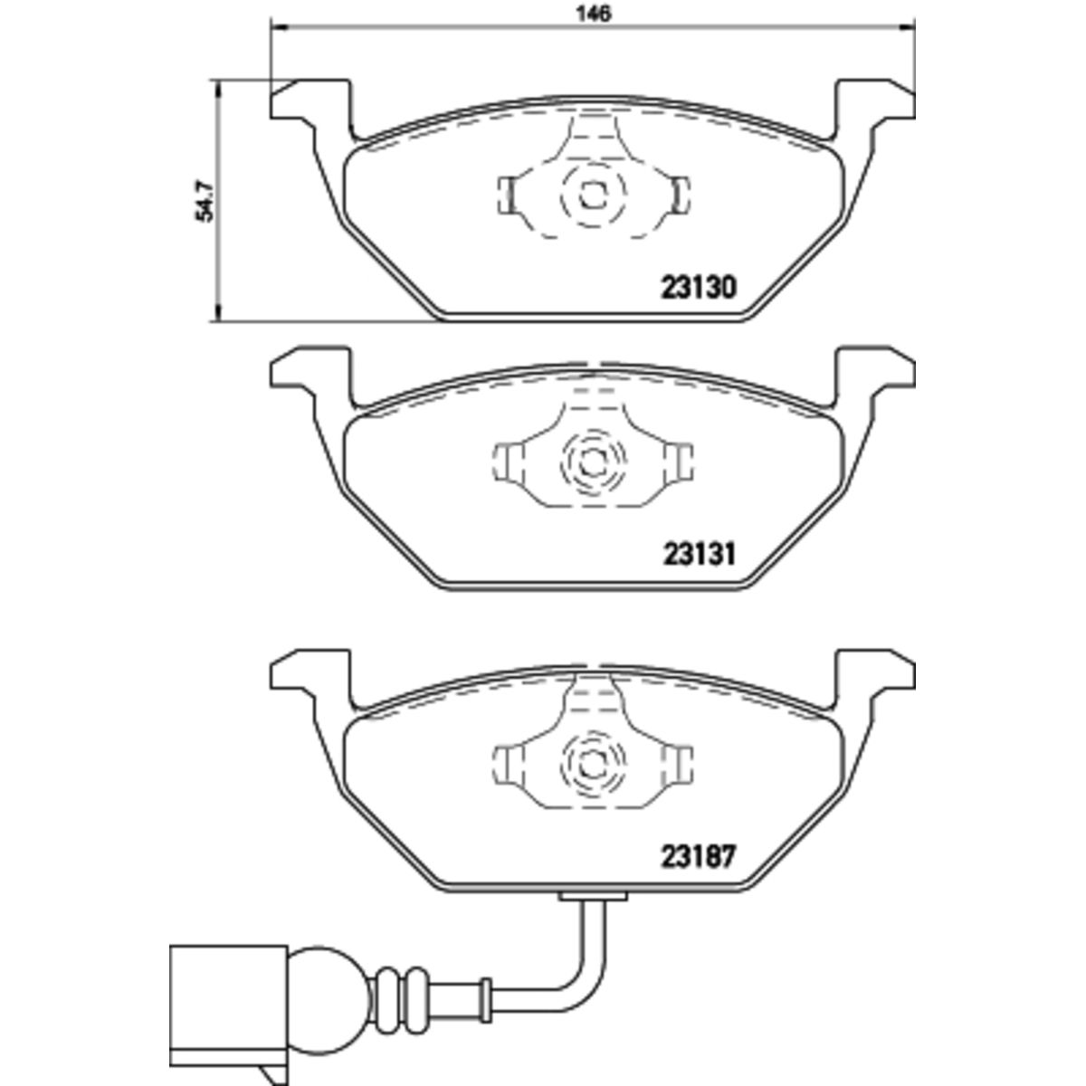 Jarrupalat, levyjarru BREMBO P 85 072X