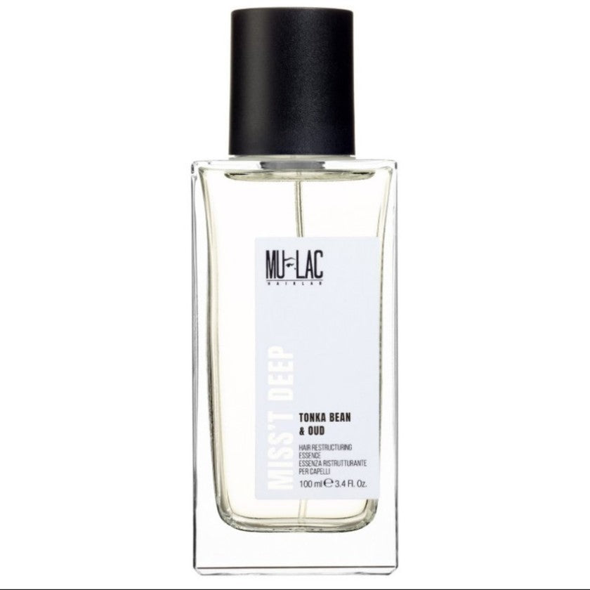Mulac 'Miss''T Deep Tonka Bean&Oud - Rakentava hiustenhoitoaine 100 ml'