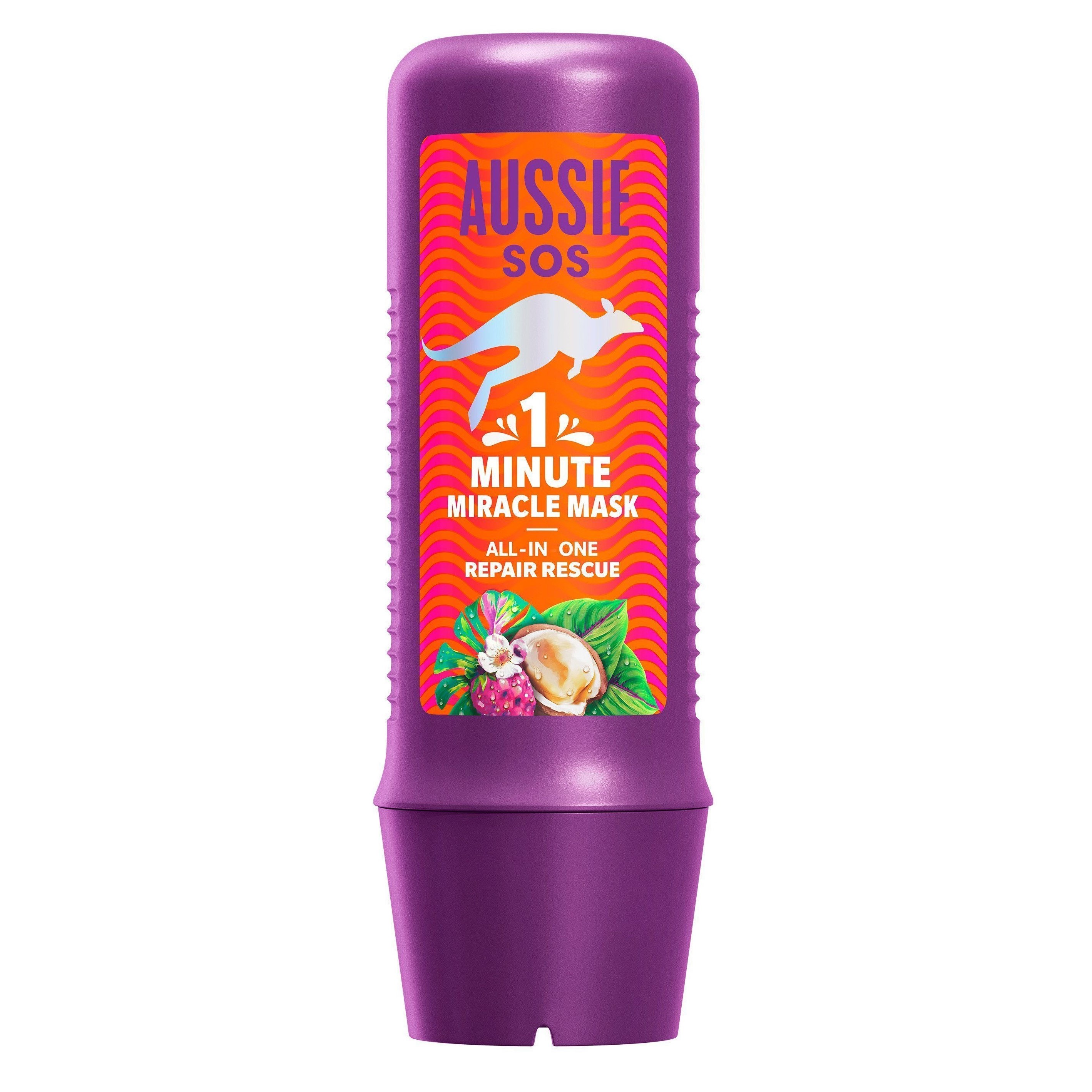 AUSSIE - SOS 1 Minute Miracle All In One Repair Rescue Mask - 250ml