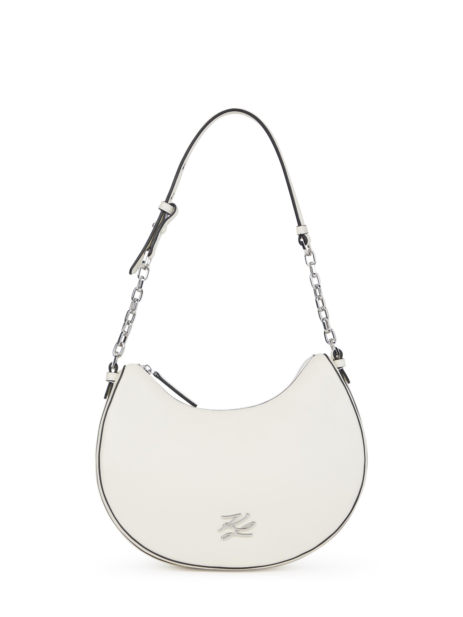 Olkalaukut Karl Lagerfeld  K/AUTOGRAPH MD HALFMOON SHB  Yksi Koko