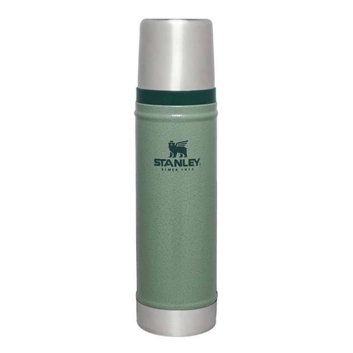 Stanley 10-11345-042, 0,64 L, Tummanvihreä, Ruostumaton teräs, 18 h, 20 h, Telttailu, Päivittäinen käyttö, Matkailu