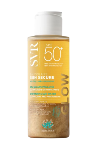 SVR Sun Secure Eau Solaire Glow SPF50+ Aurinkovesi vartalo 100 ml