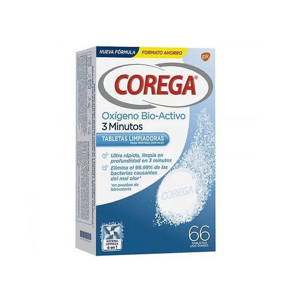 Corega 3 minuuttia Active Oxygen 60 Units