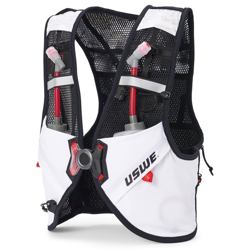 USWE Pace 8L Trail Running Vest White/Black - L