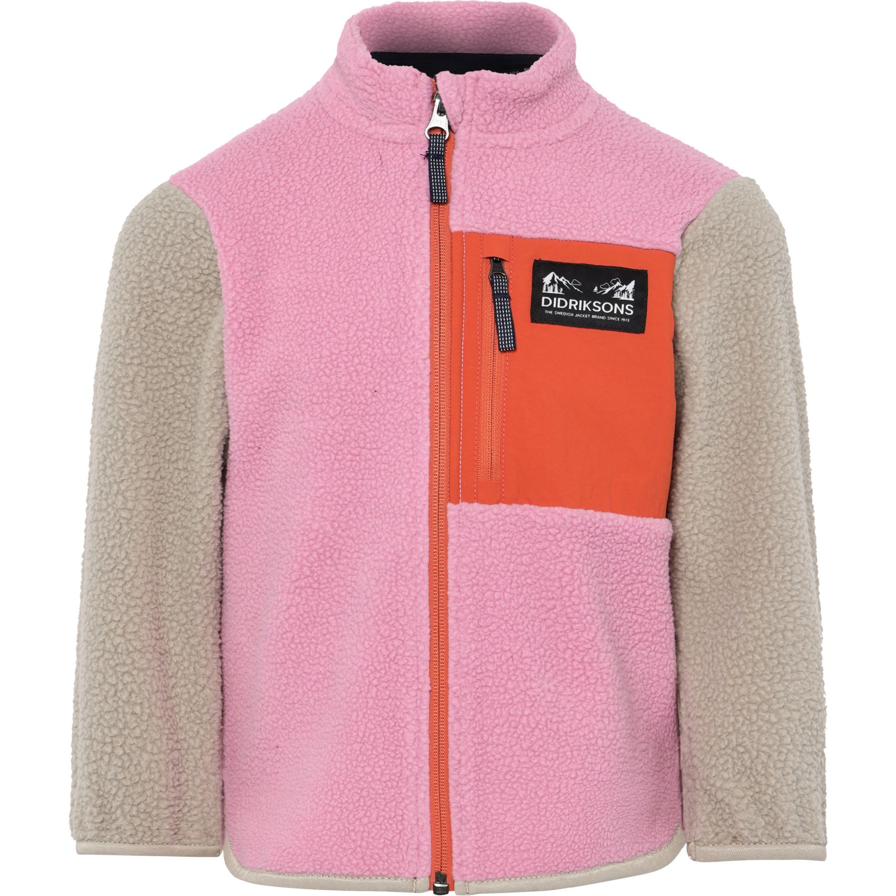 Didriksons Anten, fleecepusero, junior, pink