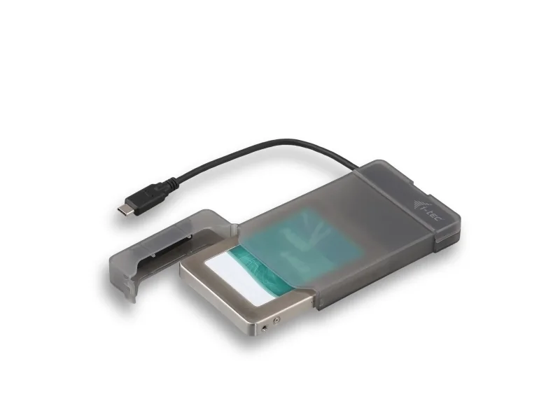 i-tec C31MYSAFEU313, HDD-/SSD-kotelo, 2.5, SATA, Serial ATA II, Serial ATA III, 10 Gbit/s, USB-liitettävyys, Musta