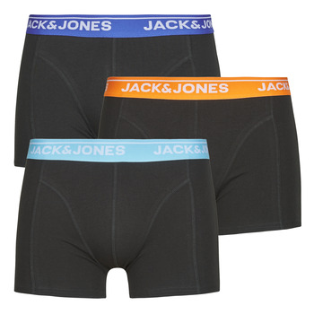 JACK & JONES Bokserishortsit 'JACTheodore' vaaleansininen / tummansininen / oranssi / musta