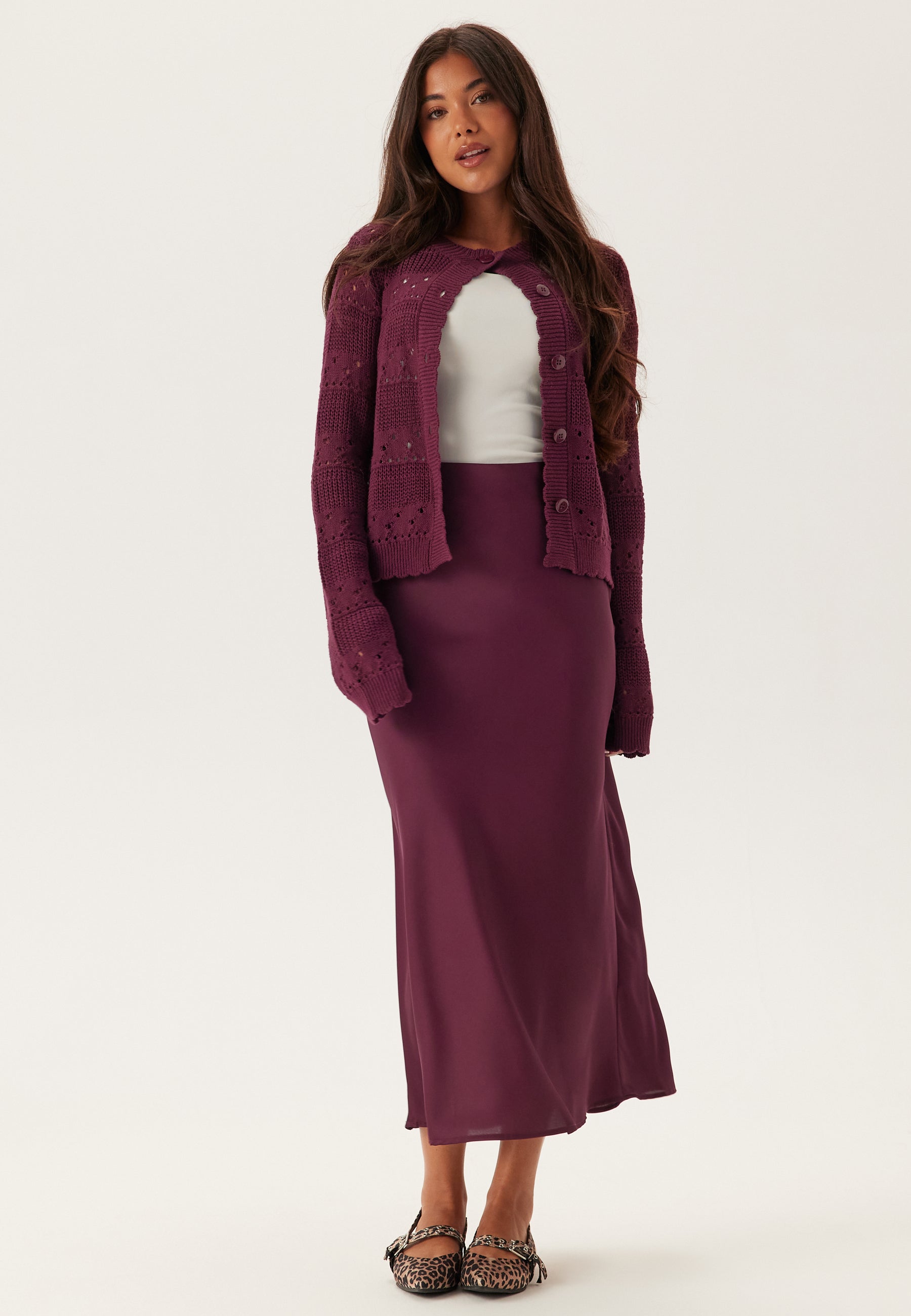 Viellette Hw Midi Skirt