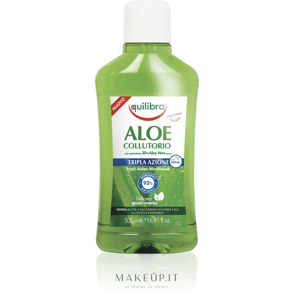 Equilibra Aloe Suuvesi Kolmitehoinen 500 ml