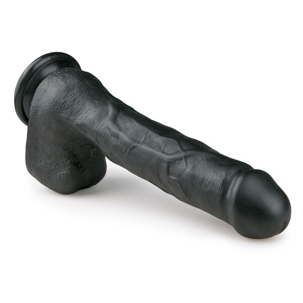 Easytoys Realistic Dildo Black 29,5 cm XL dildo