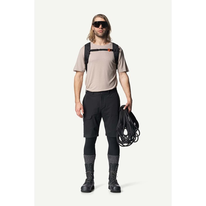 Houdini M's Go Shorts True Black - XXL