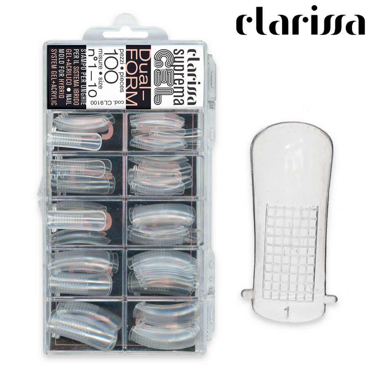 Clarissa Suprema Dual Form 100 kappaleen pakkaus