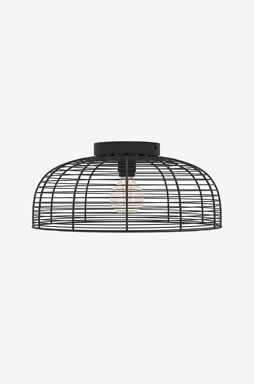 EGLO RINROE KATTOVALAISIN Ø450 E27 MUSTA
