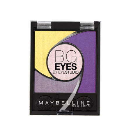 Luomiväripaletit Maybelline New York Eyestudio Big Eyes Eyeshadow Palette - 05 Luminous Purp Yksi Koko